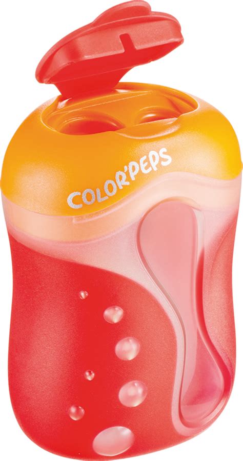 PENCIL SHARPENER COLORPEPS 2 HOLES CANISTER BLISTER Maped India