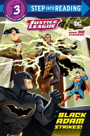 Black Adam Strikes! (DC Justice League) by Frank Berrios; illustrated ...