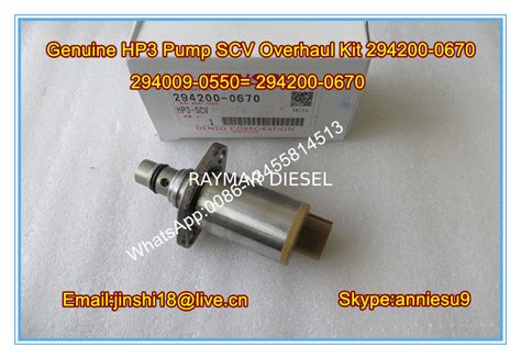 Denso Genuine Hp Pump Suction Control Valve