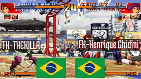 Ft Kof Fk Thekilla Br Vs Fk Henrique Ghidini Br King Of