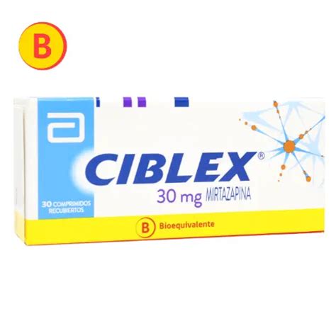 Ciblex 30 Mg X 30 Comprimidos Recubiertos Abbott Cenabast