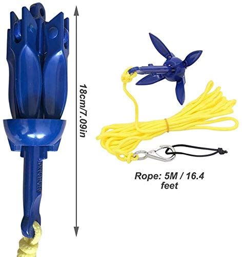 ISURE MARINE Kit D Ancrage Pour Kayak 240 G Portable Pliable