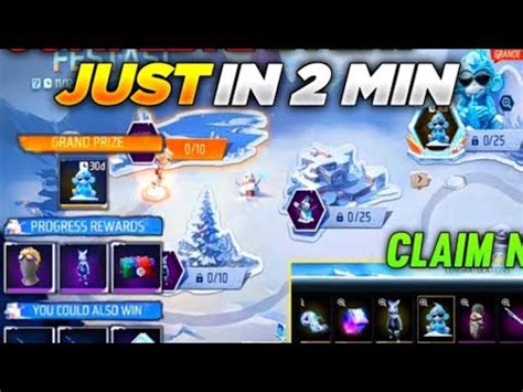 HOW TO GET WINTERLAND EVENT UNLIMITED TOKENS FREE FIRE WINTERLANDS