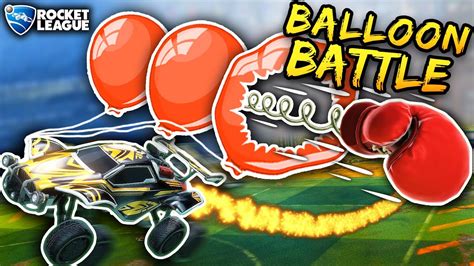 Introducing Rocket League Balloon Battle Youtube