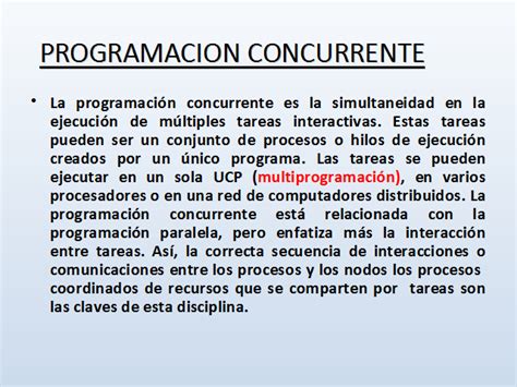 Programacion Concurrente