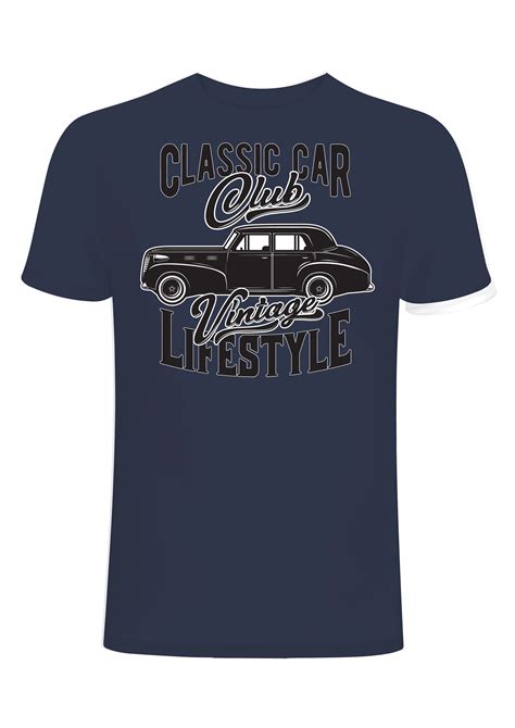 Classic Car Stylish T Shirts Themed Printed Cotton Unisex Etsy