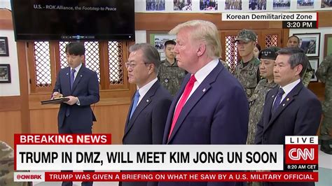 Trump Steps Into North Korea In Historic Moment For Us North Korean