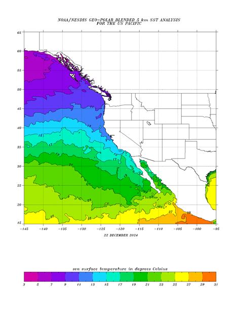 Sea Surface Temperature Sst Contour Charts Ospo