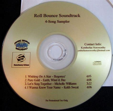 Roll Bounce Soundtrack (4-Song Sampler) | Discogs