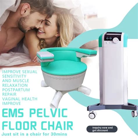 Non Invasive Electromagnetic Stimulation Comfortably Pelvic Floor