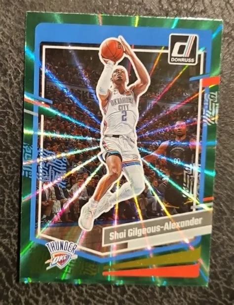 Donruss Basketball Shai Gilgeous Alexander Laser Holo No