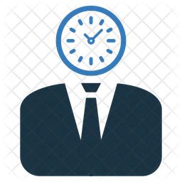 Time Management Icon - Download in Flat Style