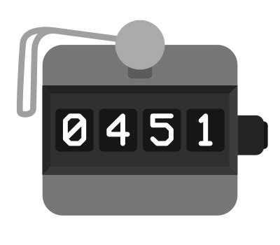 Mechanical Clicker Counter - Openclipart