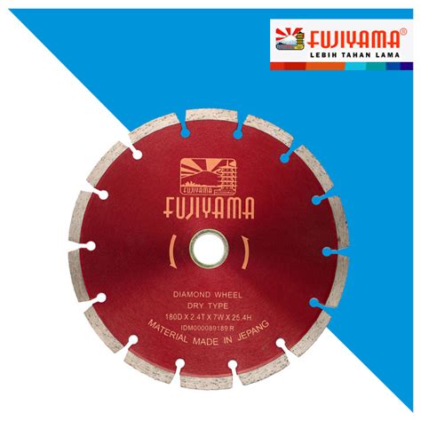 Fujiyama Diamond Wheel Inch Dry Granite Marble Mata Gerinda