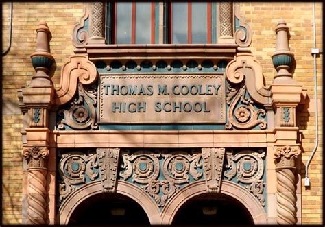 Thomas M Cooley High School Arches And Entablature Detr Flickr