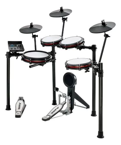 Bateria Electronica Electrica Alesis Nitro Mesh Kit Silla