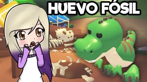 Nuevo Huevo F Sil Y Dinosaurios Mascota En Adopt Me Roblox Con