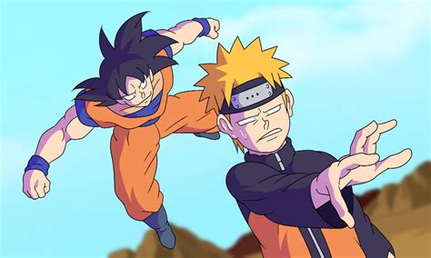 GOKU VS NARUTO by kish95 on DeviantArt