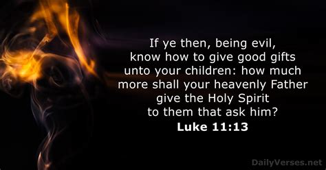 April 29 2022 Bible Verse Of The Day KJV Luke 11 13