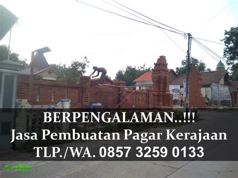 No 1 Call 0857 3259 0133 Jasa Gapura Kerajaan Majapahit Purwakarta