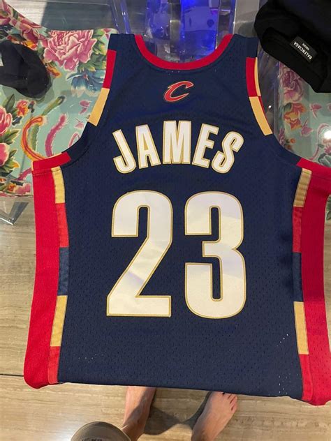 Authentic Lebron James throwback jersey, Men's Fashion, Activewear on ...