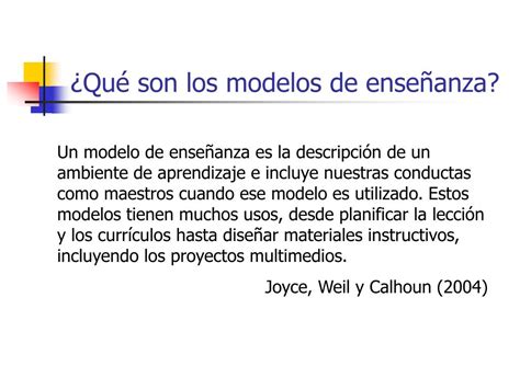 PPT Modelos de Enseñanza PowerPoint Presentation free download ID