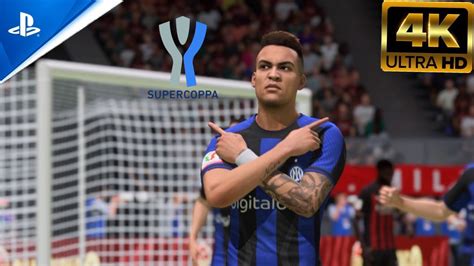 Fifa Super Copa Final Italia Inter Milan Vs Ac Mailand Gameplay Hd