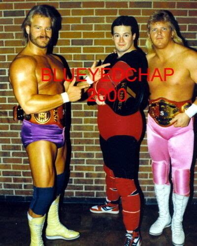 STAN LANE JIM CORNETTE BOBBY EATON WRESTLER 8 X 10 WRESTLING PHOTO