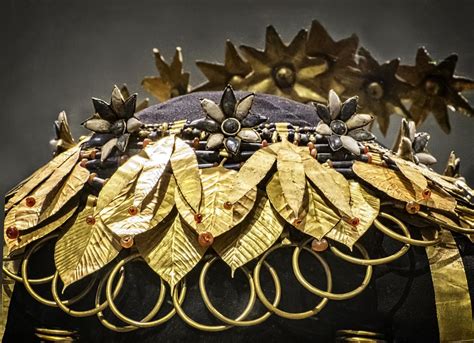 Closeup Of Queen Puabi S Gold Headdress Recovered From The Flickr