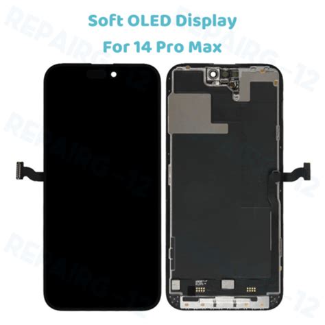 For Iphone Pro Max Soft Oled Display Lcd Touch Screen Digitizer