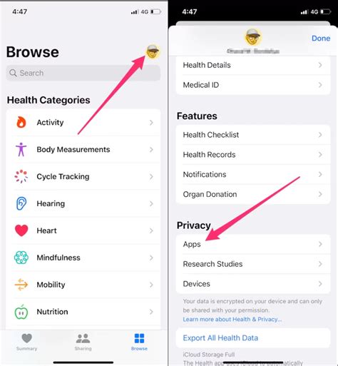 how to remove the health app from iphone