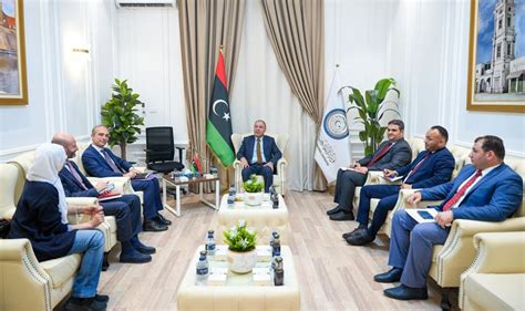 Libyan News Agency Al Baour Discusses With The Italian Ambassador The