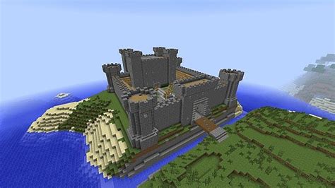 Actual Working Castle Drawbridge [1.7] Minecraft Map