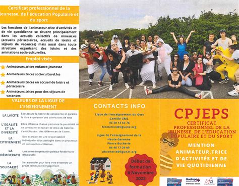 Cpjeps Communaut De Communes Bastides Et Vallons Du Gers