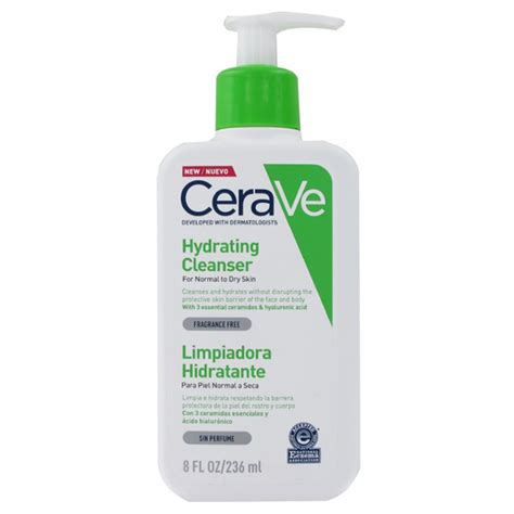 Cerave Hydrating Cleanser For Normal To Dry Skin 236ml Cut Price Bd