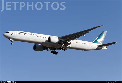 B KQV Boeing 777 367ER Cathay Pacific Airways Ceci Wong JetPhotos