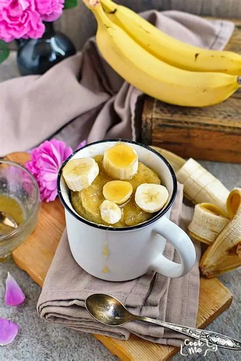 Banana Mug Cake Recipe COOK ME