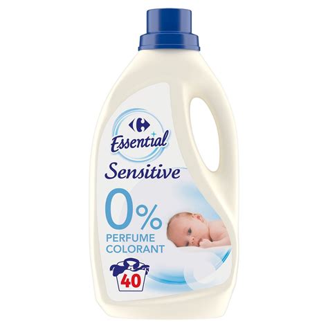 Carrefour Essential Sensitive Lessive 2 L 40 Lavages Carrefour Site