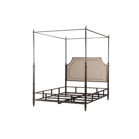 French Metal Canopy Bed, Queen