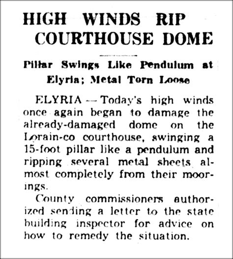 Brady's Bunch of Lorain County Nostalgia: Death of a Dome