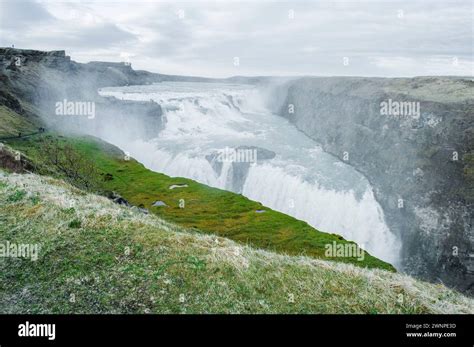 Gullfoss Waterfall Iceland 2023 Stock Photo Alamy