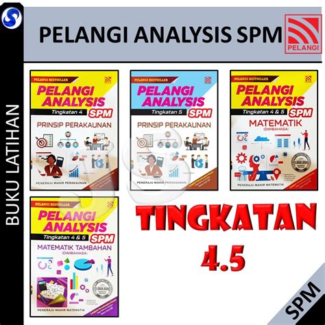 Pelangi ANALYSIS SPM 2022 Tingkatan 4 5 Prinsip Perakaunan