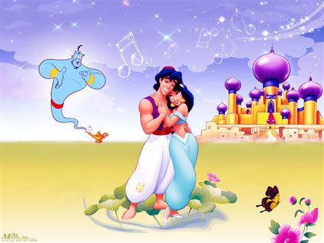 Aladdin And Jasmine Aladdin And Jasmine Wallpaper 35549534 Fanpop