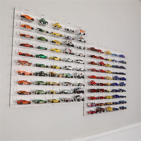1 64 Scale Acrylic Wall Display Case Perfect For Hot Wheels Matchbox Cars Toy Car Storage