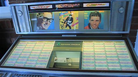 My 1965 Rock Ola 426 Grand Prix Ii Jukebox Playing Ricky Nelsons