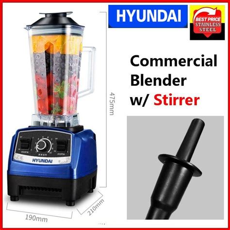 Blender Ltr Hyundai Tv Home Appliances Kitchen Appliances