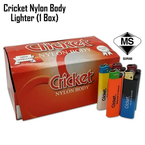 Cricket Disposable Gas Lighter Pemetik Api Gas Cricket Box