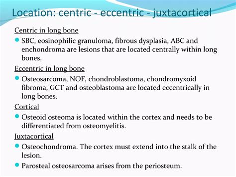 Osteolytic Lesions Of Bone Ppt