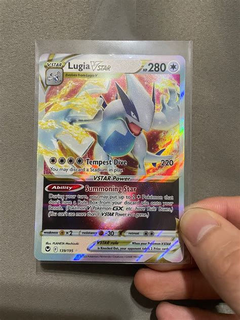 Lugia Vstar Nm Silver Tempest Hobbies Toys Toys Games On