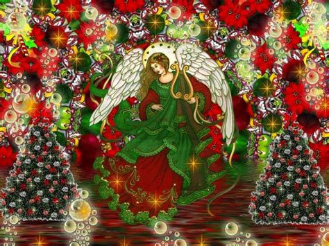 Christmas Angel Wallpapers - Wallpaper Cave